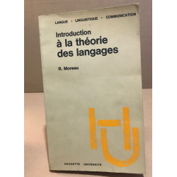 Introduction à la théorie des langages