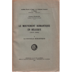 Le mouvement romantique en belgique ( 1815-1850 ) 1 / la bataille...