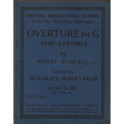 Overture in G for strings