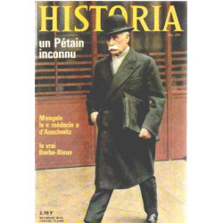 Revue historia n° 255 / un petain inconnu