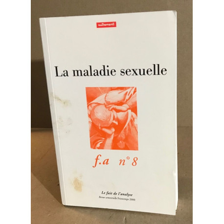 Fait de l'analyse numéro 8. Maladie sexuelle