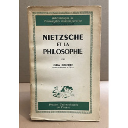 Nieztzsche et la philosophie