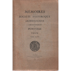 Memoires de la societe historique et archeologique de...