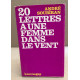 20 lettres à une femme dans le vent