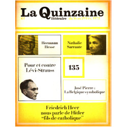 La quinzaine litteraire n° 135 / pour et contre levi-strauss