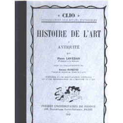 Histoire de l'art tome 1 : antiquité