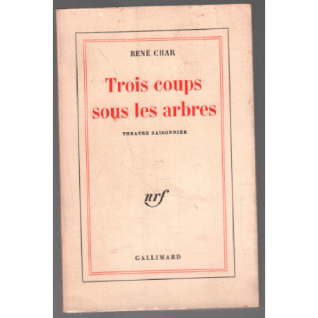 Trois coups sous les arbres. Théâtre saisonnier