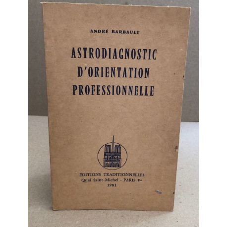 Astrodiagnostic d'orientation professionnelle