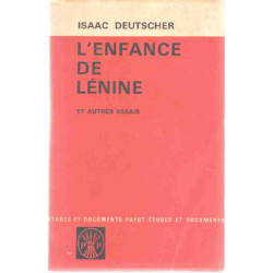 L'enfance de lenine et autres essais