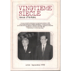 Vingtième siècle n ° 39 / revue d'histoire