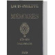 Memoires 1773-1793 / tome 1