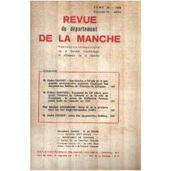 Revue du departement de la manche / tome 20 / fascicule 79