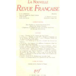 La nouvelle revue française n°398 / EO numerotée sur velin ( n° 6)