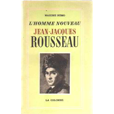 L'homme nouveau jean jacques rousseau