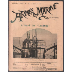 A bord du lalande / revue armée et marine n° 100