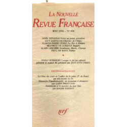 La nouvelle revue française n°496 / EO numerotée sur velin ( n° 6)