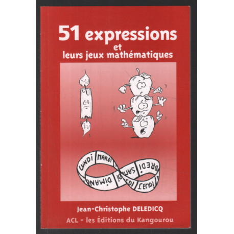 51 expressions et leurs jeux mathématiques