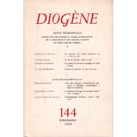 Diogène n° 144