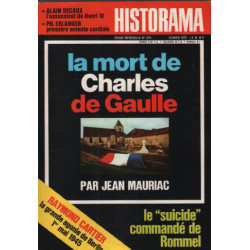 Revue historama n° 255 / la mort de charles de gaulle par jean mauriac