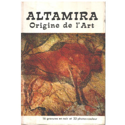 Altamara origine de l'art / 16 gravures en noir et 32...