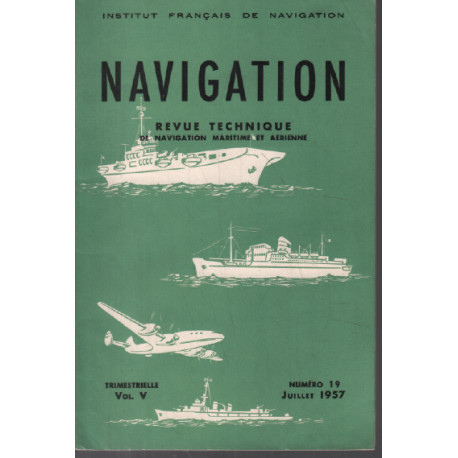 Revue technique de navigation maritime et aérienne n° 19