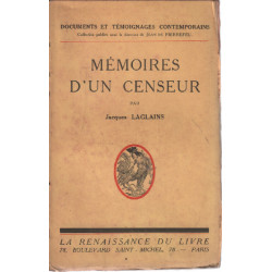 Mémoires d'un censeur