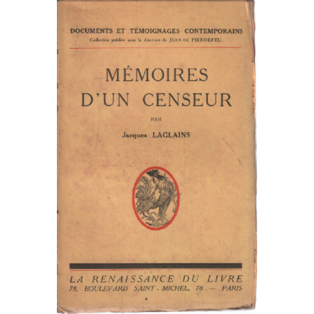 Mémoires d'un censeur