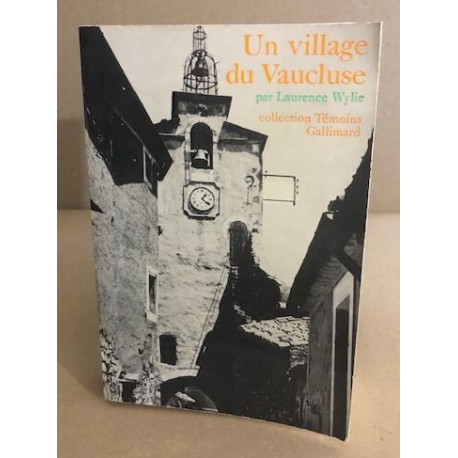 Un village du vaucluse