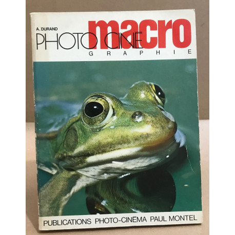 Photo macrographique