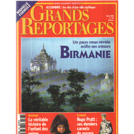 Grands reportages n° 168 / birmanie