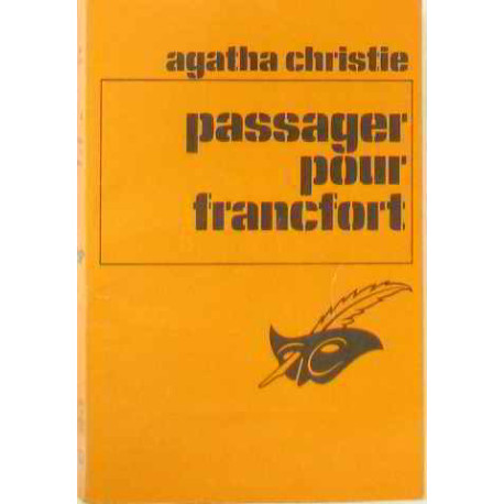 Passager pour francfort