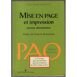 Mise en page et impression - notions elementaires