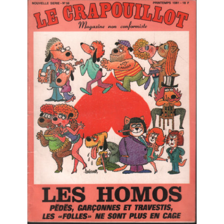 Le crapouillot / nouvelle serie n° 58 / les homos