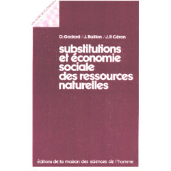 Substitutions et économie sociale des ressources naturelles