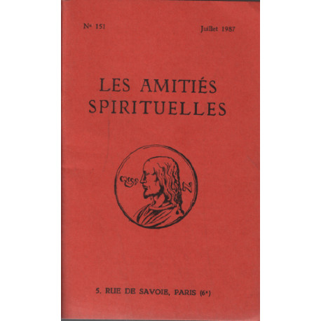 Les amitiés spirituelles n° 151