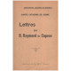 Lettres au B. raymond de Capoue