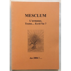 Mesclum : l' armanac textes...es-til' oc