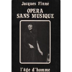 Opéra sans musique