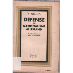 Défense du nationalisme allemand