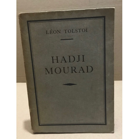 Hadji Mourad : Exemplaire numéroté