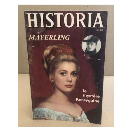 Historia n° 265 : MAYERLING