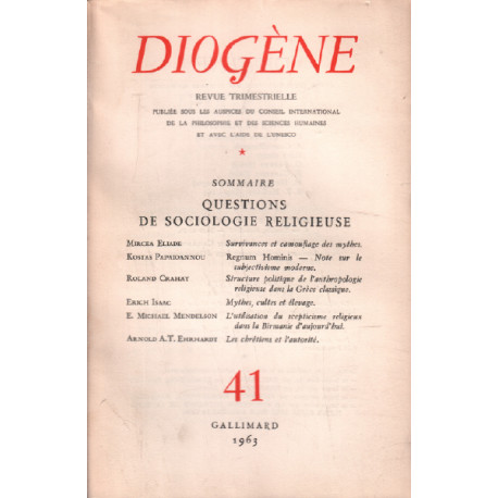 Diogène n° 41