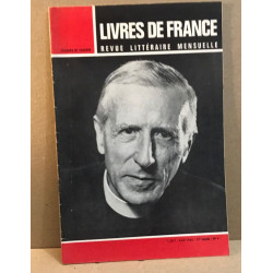 Livres de France Revue littéraire mensuelle/avril 1966 / numero...