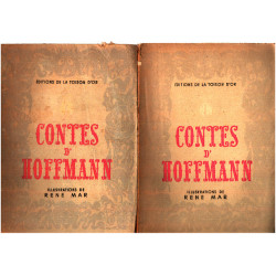 Contes d'hoffmann / illustrations de René mar/2 tomes