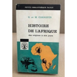 Histoire de l'afrique des origines à nos jours