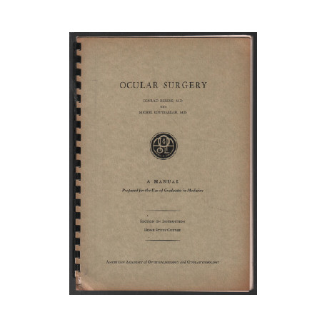 Ocular surgery / a manual