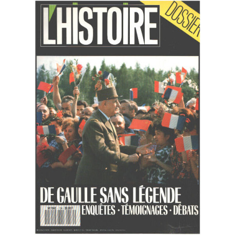 L'histoire n° 134 / de gaulle sans légende :...