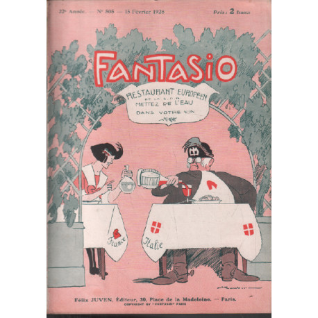 Fantasio magazine gai n° 505