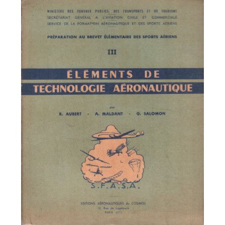 Preparation au brevet de pilote privé d'avion III / elements de...