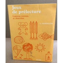 Jeux de prélecture /histoires mimées et dessinées